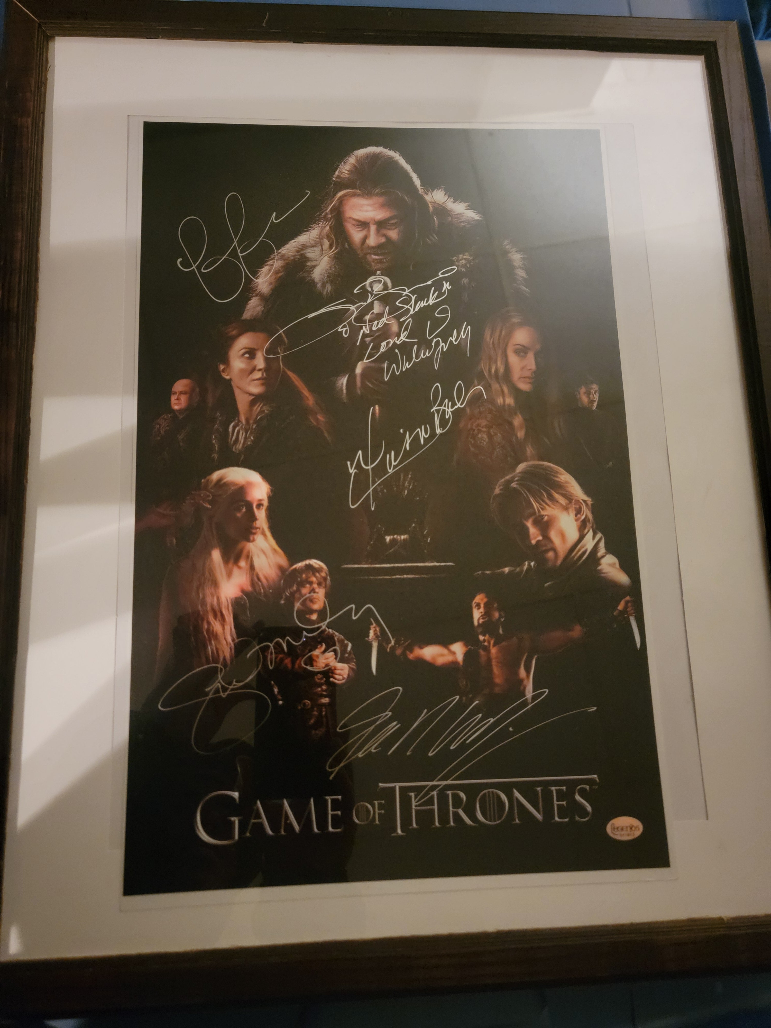Game of Thrones, Various Auto, Authentic