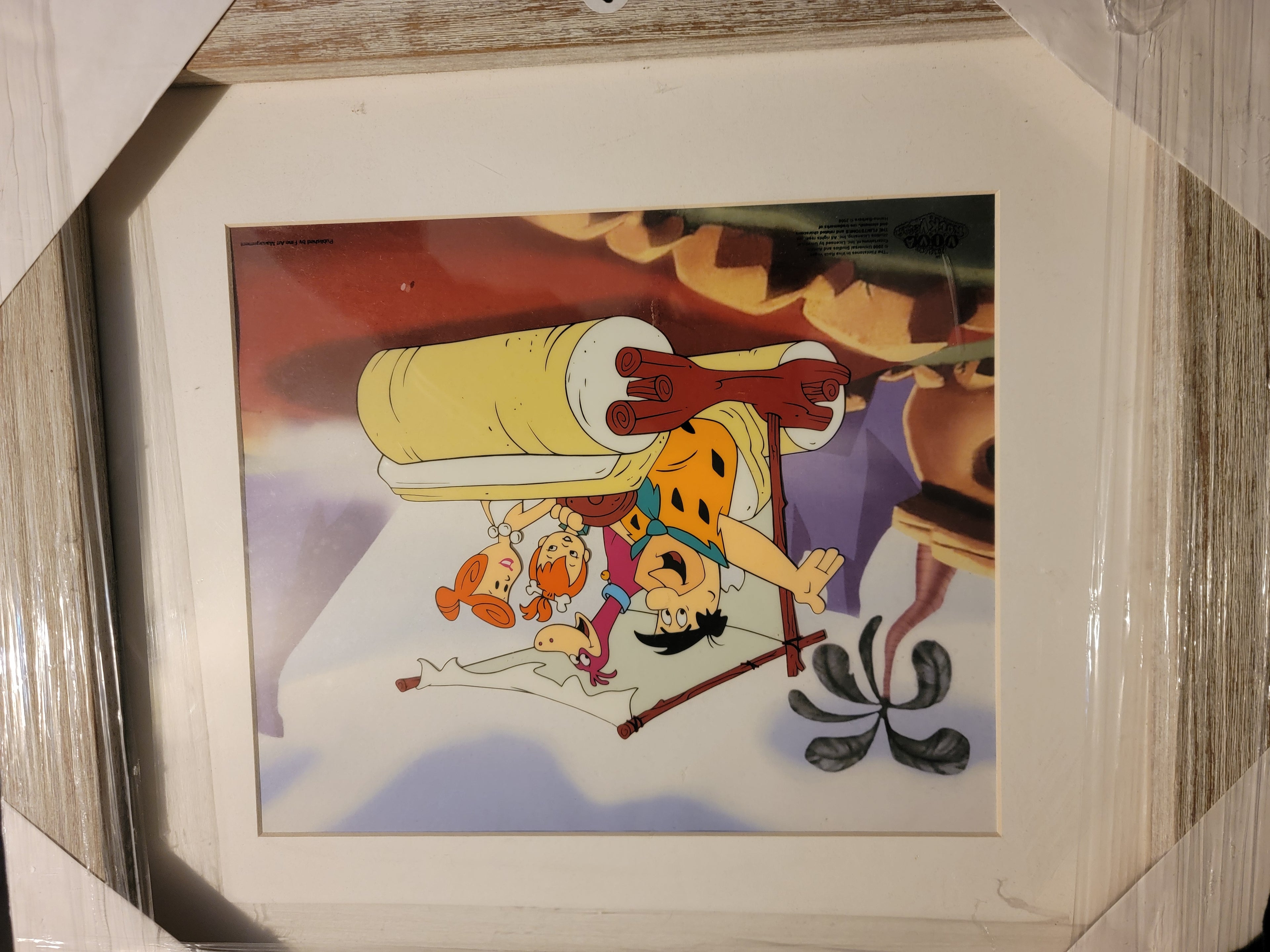 Flintstones, framed photo